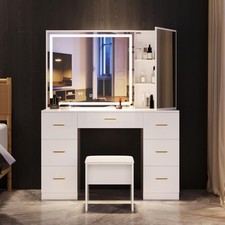 Scrivania Vanity con Specchio