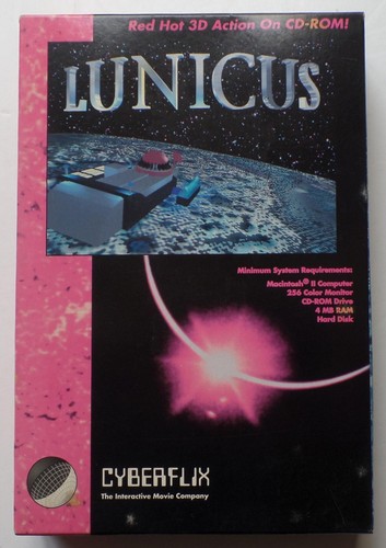 Lunicus macintosh game box - macintosh,