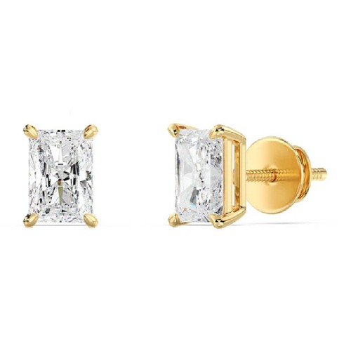 Orecchini con diamanti oro - diamanti, in