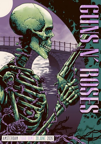 Poster guns roses - guns, n