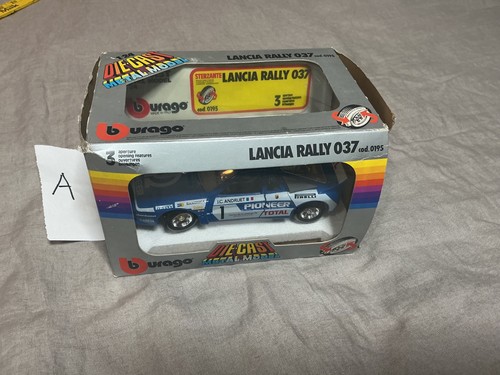 Modellino bburago lancia rally - modellino,
