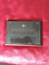 RARE Star Trek Cast And Crew Plaque Deep Space Nine Season 3