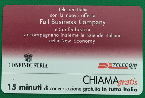 Rara scheda telefonica