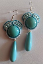 ORECCHINI SOUTACHE FATTIA A MANO HANDMADE PERSONALIZZABILI A RICHIESTA!!!
