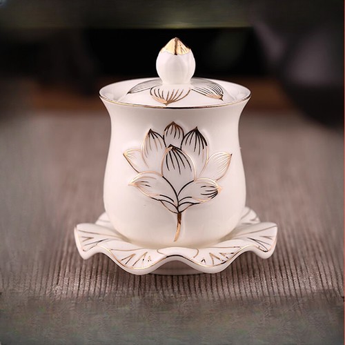 Tazza acqua ceramica loto - acqua,
