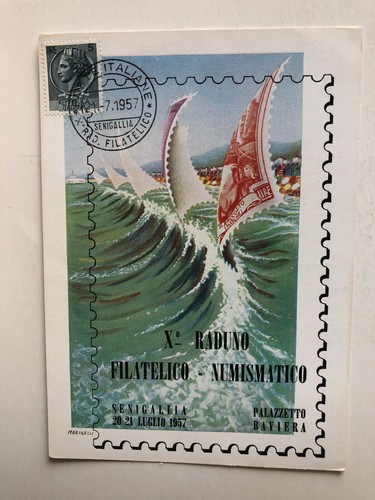 Cartolina raduno filatelico - cartolina,