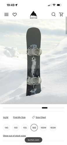 Snowboard burton instigator - snowboard,