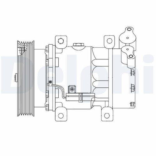 Delphi compressore 6v12 - delphi, adatto