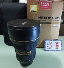 AF-S NIKKOR 14-24 F2.8 G ED- USATO COME NUOVO- NITAL ANCORA IN GARANZIA