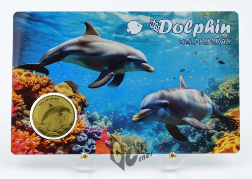 Medaglia oro 999 - 999, delfino
