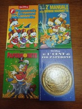 LOTTO 4 LIBRI FUMETTI DISNEY
