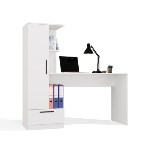 Scrivania con libreria - con,