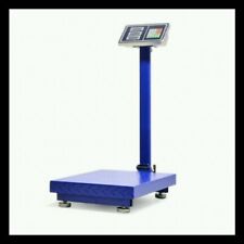 Boudech Bilancia Digitale a Piattaforma con Display LCD - 300kg