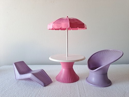 Barbie patio party mattel - barbie,