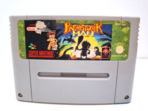 Prehistorik man modulo gioco - man,