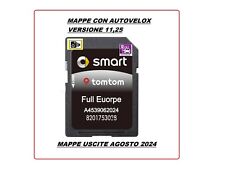 SD MAPPE SMART 453 P23 EUROPA 2024 -25 (by TomTom) VERSIONE 11.25 AGOSTO 2024