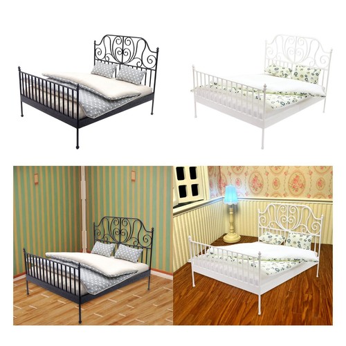 Letto matrimoniale scena - letto,