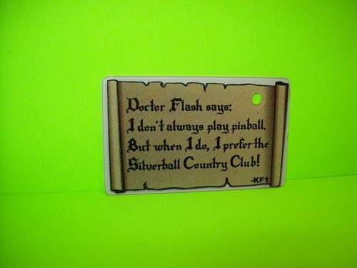 Portachiavi plastica flipper