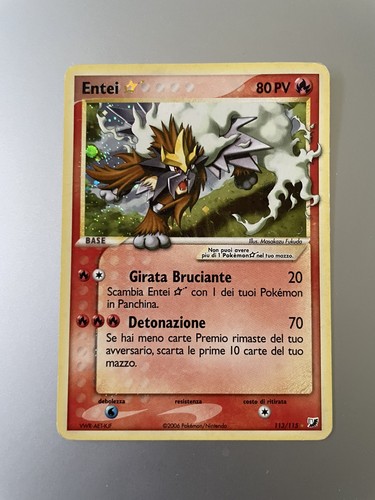 Pokemon entei gold star - entei,