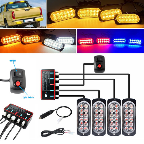 12led luce avvertimento - 12led, di