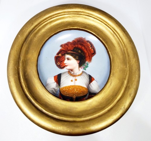 Antique framed handpainted - antique,