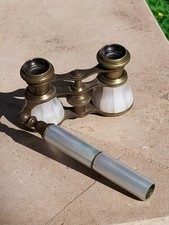 Binocolo da teatro in ottone e