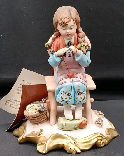 Statuina capodimonte giovane - statuina,