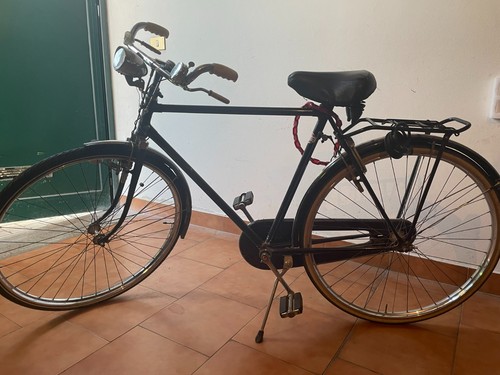 Bicicletta uomo vintage con - bicicletta,