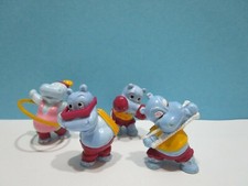 Selezione Personaggio Singolo Happy Hippos nella Febbre del Fitness 1990 100% Originale