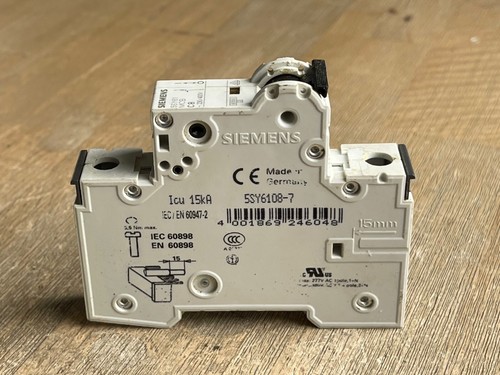 Siemens 5sy61 mcb - siemens,