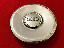 AUDI 100 BORCHIA COPPA COPRI CERCHIO MOZZO RUOTA RUOTE CERCHI COVER LOGO METALLO