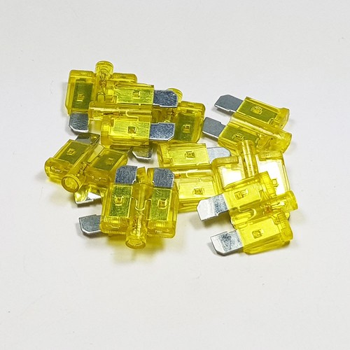 Fusibili 10x20 amp giallo - fusibili,