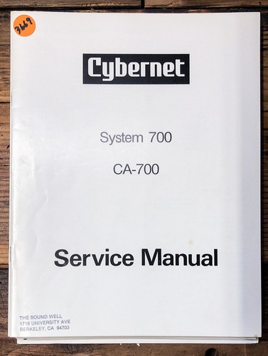Cybernet 700 system - system,