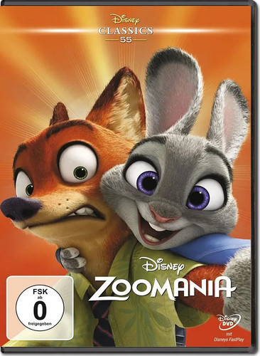 Zoomania dvd neu - zoomania, (2016)[dvd/neu/ovp]