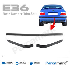 Kit 3 pezzi modanature paraurti posteriore BMW E36 1990-1999