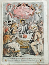 SAN FILIPPO NERI Incisione in rame 1675