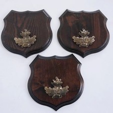 3 Pezzi Targa Stemma Af 19cm