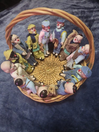 Lotto bambole clown vintage - lotto,