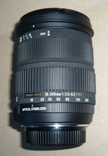 Sigma 18-200 Obiettivo f3.5 -