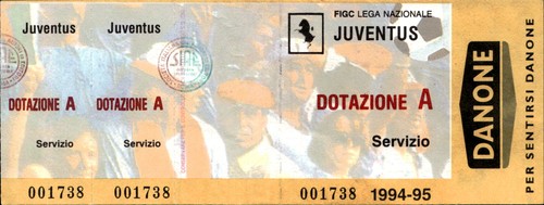 Biglietto stadio juventus figc - stadio,