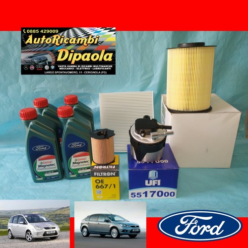 Kit tagliando ford max - c-max, focus