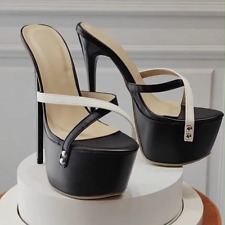 Sandali donna stiletto punta