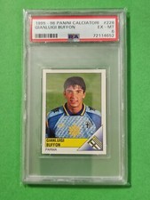 Figurina Calciatori Panini 1995 96 #228 ROOKIE Gianluigi Buffon PSA 6 EX MT