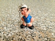 PORTACHIAVI BRACCIO DI FERRO CALCIATORE NAZIONALE ITALIA ANNI 70 ORIGINALE OTTIM