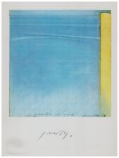 PIERO GUCCIONE 'GEOMETRIA' litografia firmata numerata e timbrata Bolaffi Arte