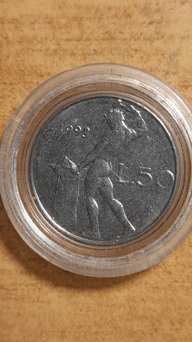 Repubblica 1993 50 lire - ,