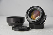 OBIETTIVO NIKON NIKKOR 50 MM F. 1,4 AI CON PARALUCE HS-1 PERFETTO NIKON 5MM 1.4
