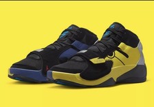 Naruto And Sasuke Clash Atop The Jordan Zion 2, taglia UK 9, sneakers, scarpe uomo