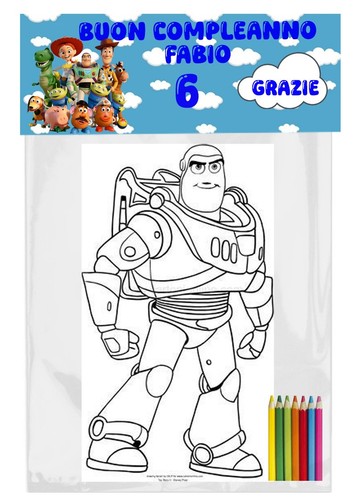 Kit disegni colorare toy - disegni,