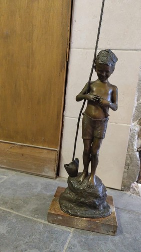 Statua del pescatore - del, de